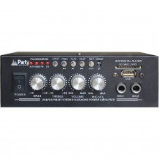 Stiprintuvas 2x25W Party PLS1250USB-RC Bluetooth